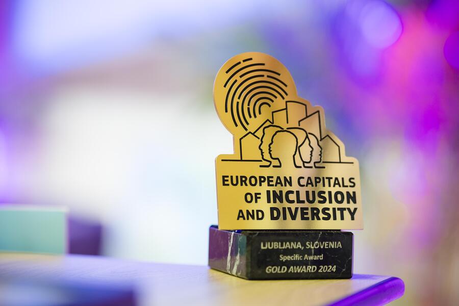Zlata nagrada EU prestolnic vkljucenosti in raznolikosti. Foto: Evropska komisija