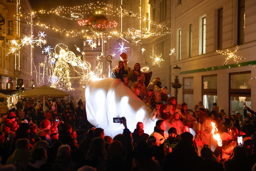 Miklavžev sprevod 2024, foto: Nik Rovan