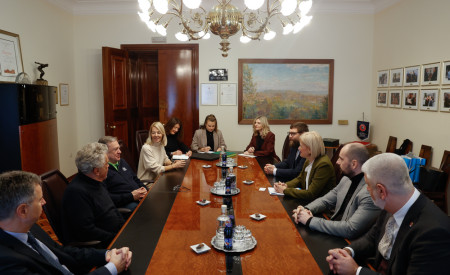 Srečanje delegacij mest Reka in Ljubljana, foto: Nik Rovan 