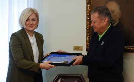 Sprejem županje Reke Ive Rinčić, foto: Nik Rovan