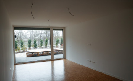 Oskrbovana stanovanja v soseski Črnuški bajer, foto: Nik Rovan