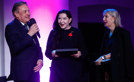 Odprtje razstave Art Vital_Zoran Janković, Marina Abramović in Lena Pislak, foto: Nik Rovan