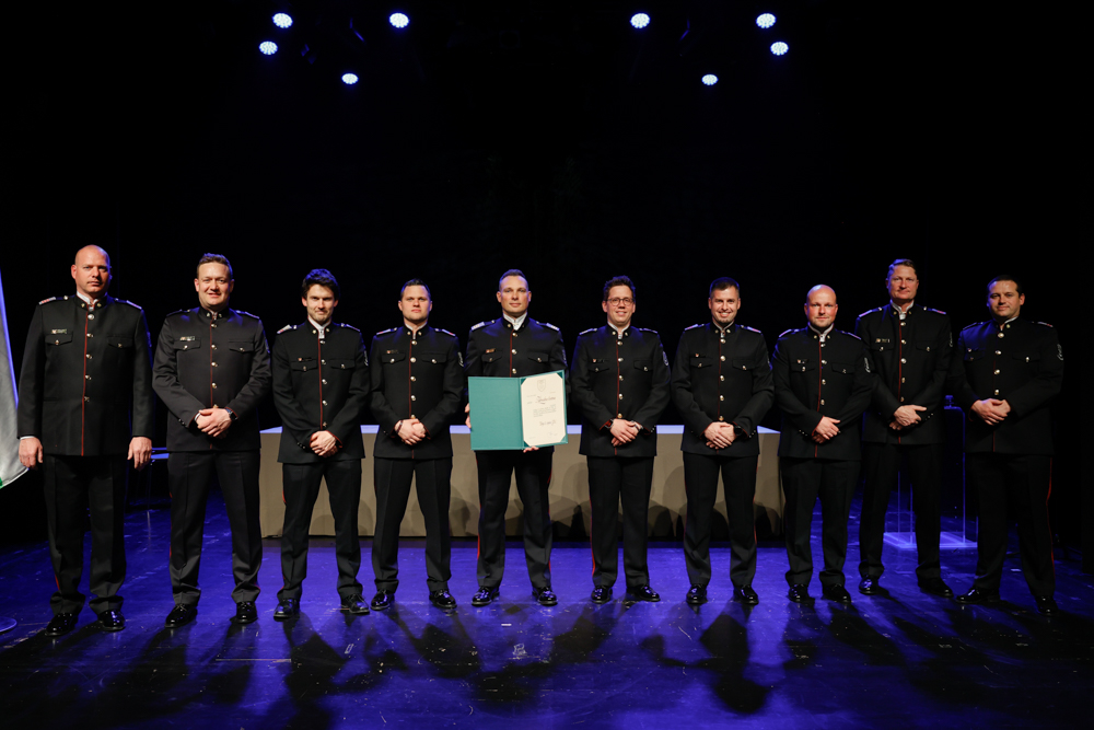 Druga izmena Gasilske brigade Ljubljana, foto: Nik Rovan