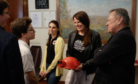 20260423 sprejem zmagovalca na tekmovanju iz podjetniskih idej Popri nrovan 005