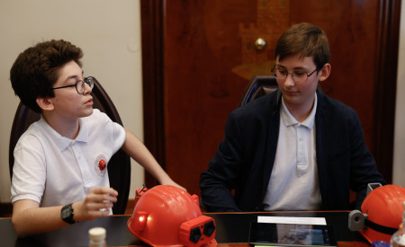 20260423 sprejem zmagovalca na tekmovanju iz podjetniskih idej Popri nrovan 010