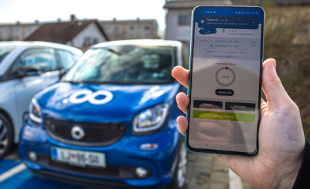 Izposoja električnih avtomobilov z mobilno aplikacijo, foto: Avant2Go
