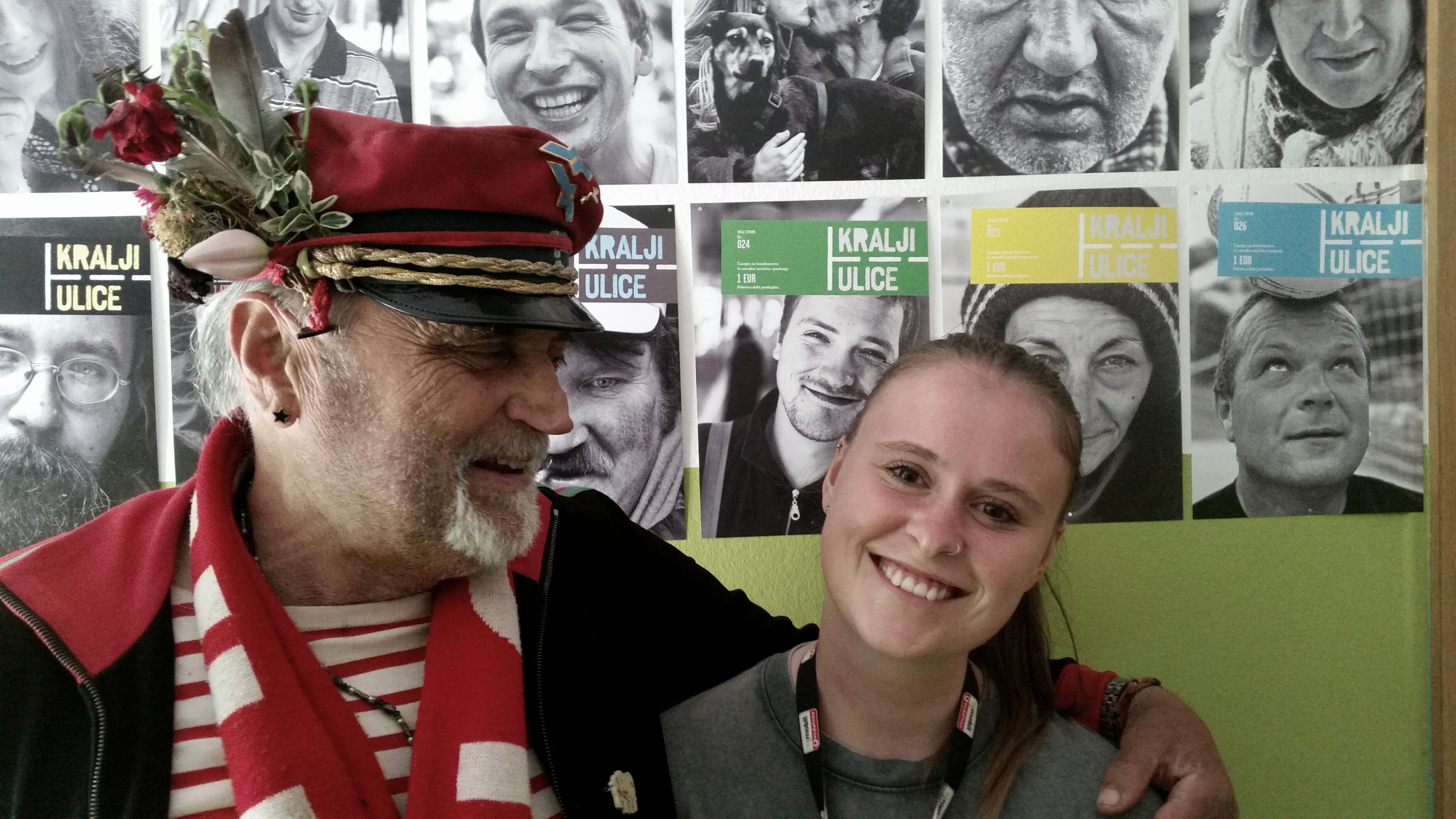 Benjamin in sodelavka Kraljev ulice Nika arhiv Kraljev ulice