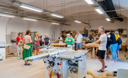 ogled prostorov Centra Rog