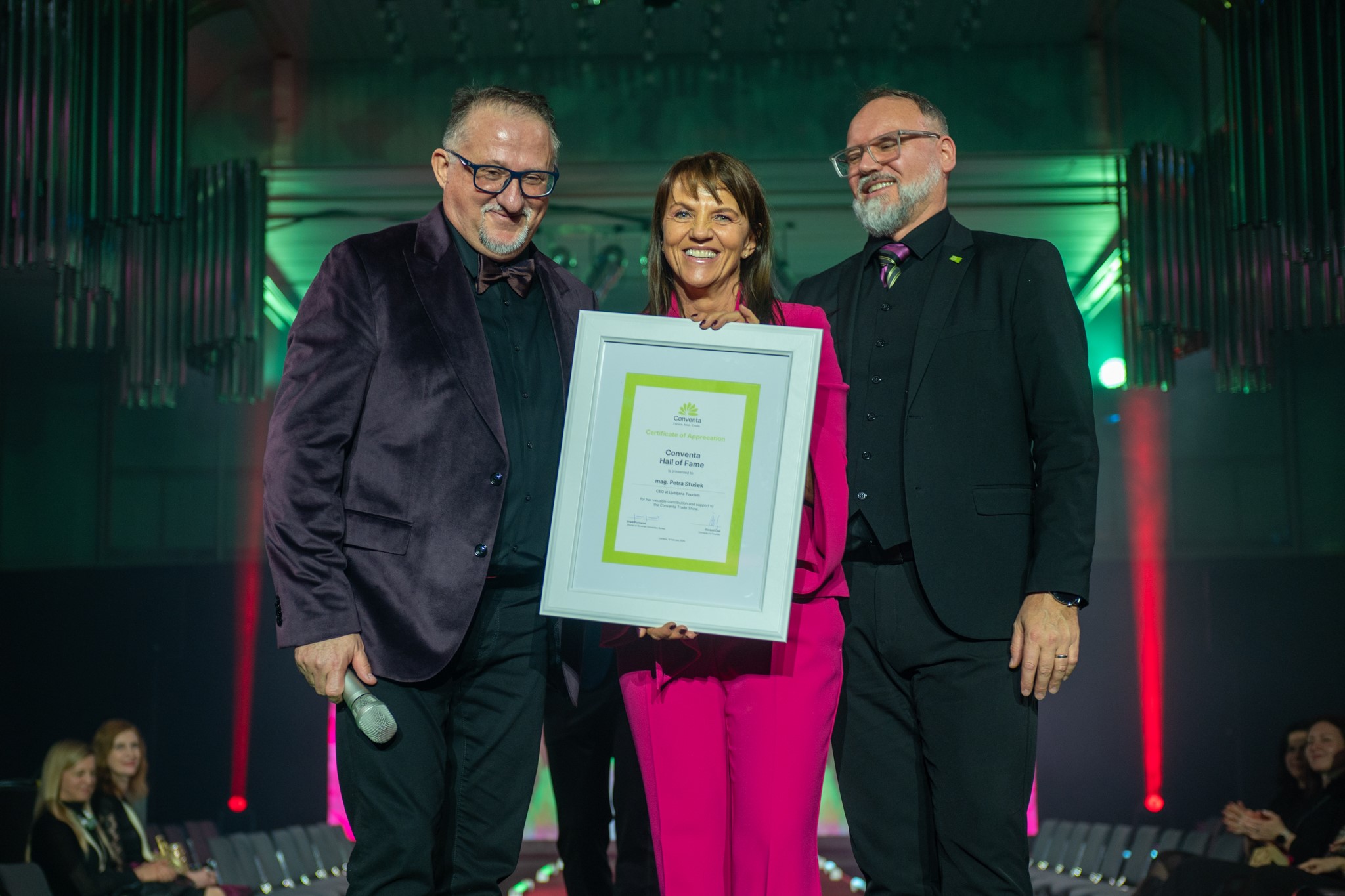 Direktorica Turizma Ljubljana uvrščena v Conventino dvorano slavnih, foto: Matevž Peršin, Turizem Ljubljana