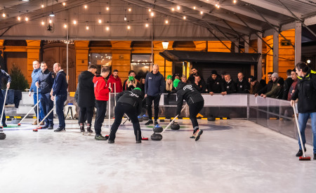 Poslovna curling liga 2025, foto: Nino Kolarev 