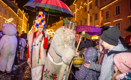 Dedek mraz December v Ljubljani 2022 foto Matjaz Tavcar Turizem Ljubljana
