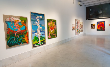 Galerija Kresija Arjan Pregl Slikarske samosabitaže ©Kaja Brezočnik arhiv MOL 5