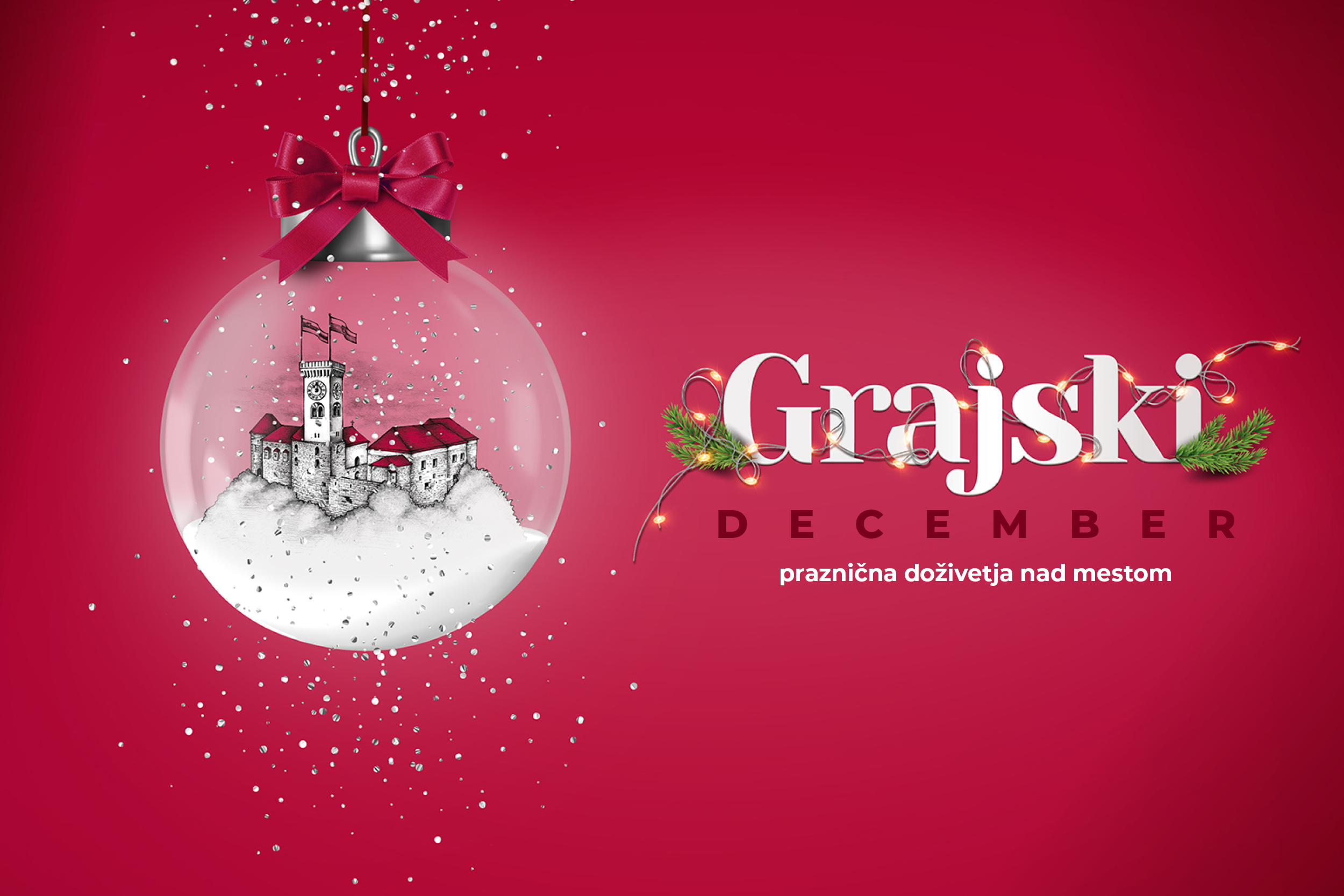 grafična podoba Grajskega decembra 