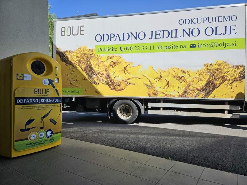 Lidl   odpadno olje