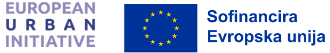 Logo Evropska urbana pobuda in EU