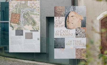 Panojska razstava O času in kamnu. V rimski Emoni in baročni Ljubljani. Foto vir: MGML