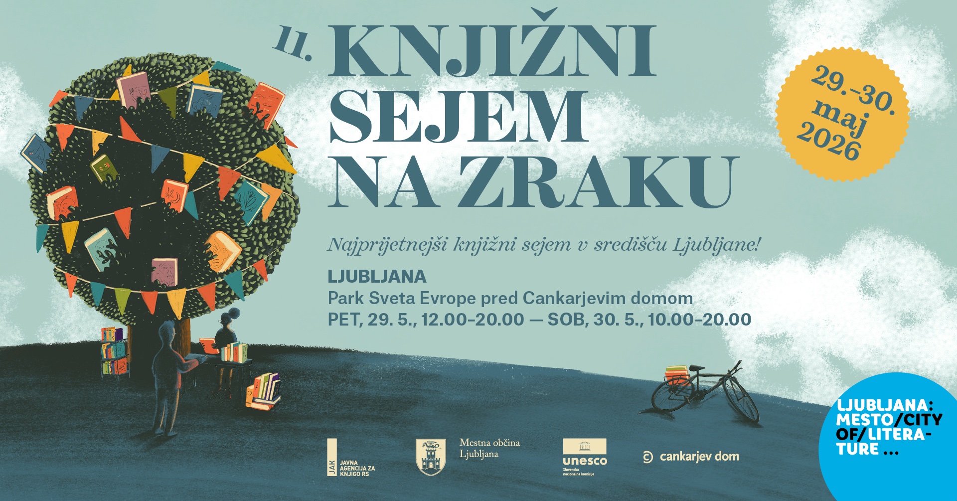 Sejem na zraku park pred CD