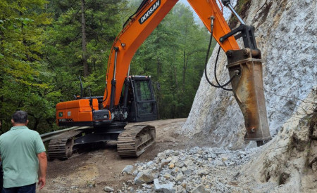 Širitev ceste Zg. Besnica   Ravno Brdo