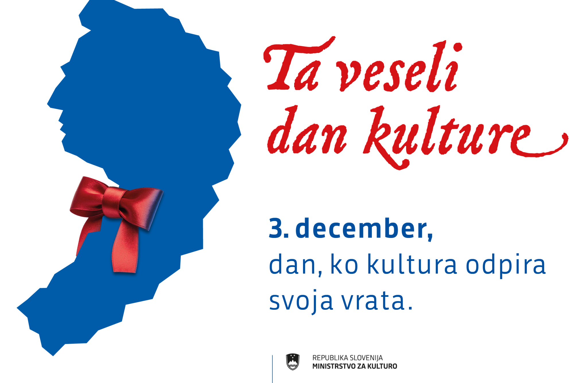 Banner Ta veseli dan kulture 2025, vir: Ministrstvo za kulturo RS