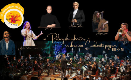 Banner zaključnega koncerta festivala