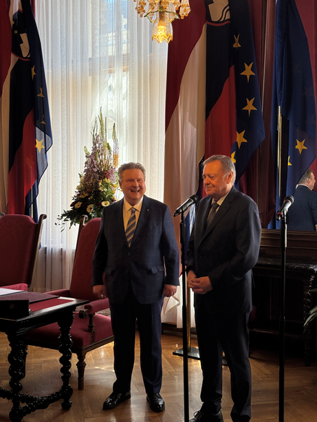 župana dunaja in ljubljane o medsebojnem sodelovanju
