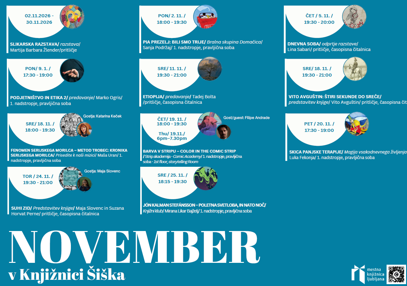 Knjižnica Šiška november