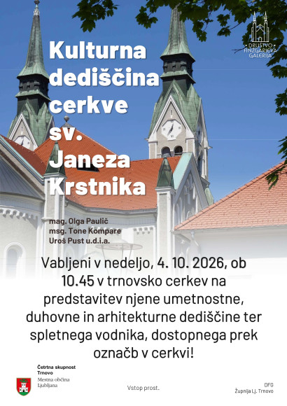 Kulturna dediščina cerkve sv. Janeza Krstnika