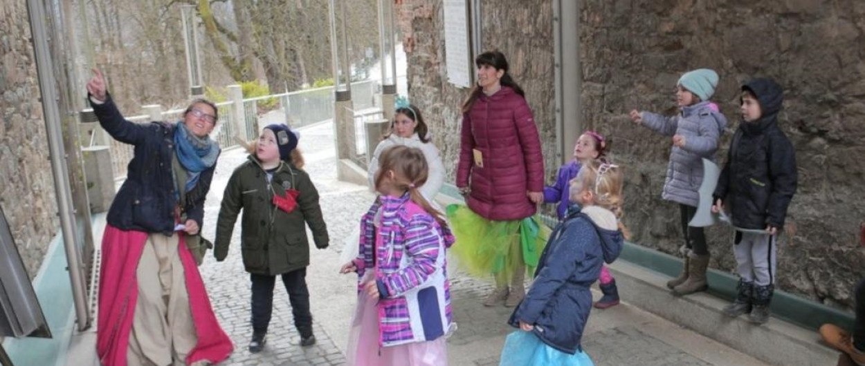 Zimske počitnice na Ljubljanskem gradu, foto: Miha Mally, arhiv LG