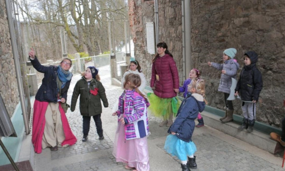 Zimske počitnice na Ljubljanskem gradu, foto: Miha Mally, arhiv LG