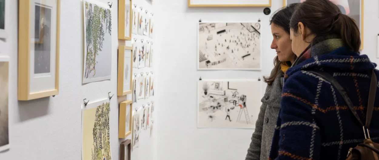 Sejem ilustracije, foto: Nada Žgank, Vodnikova domačija