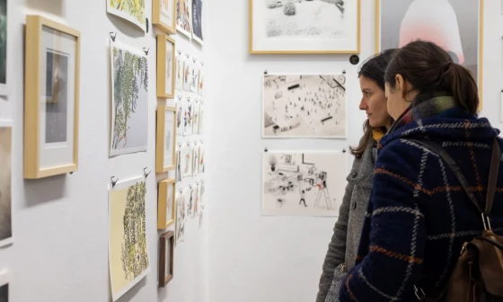 Sejem ilustracije, foto: Nada Žgank, Vodnikova domačija