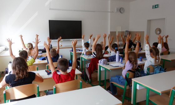 Prvi šolski dan, foto: Nik Rovan