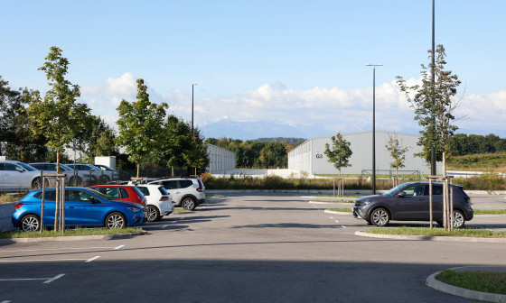 P+R Letališka cesta, foto: Nik Rovan 