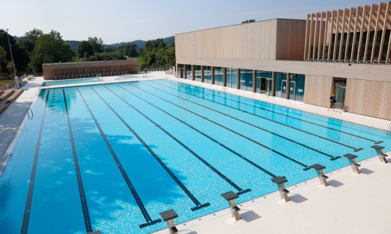 zunanji bazen Kopališča Vevče