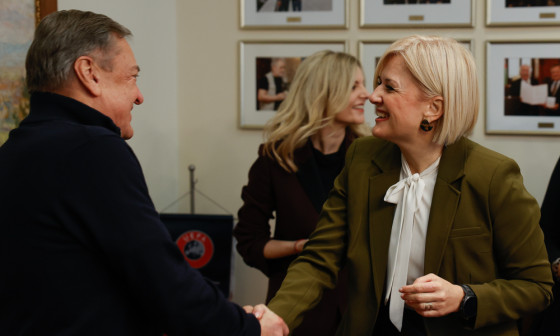 Sprejem županje Reke Ive Rinčić, foto: Nik Rvan 