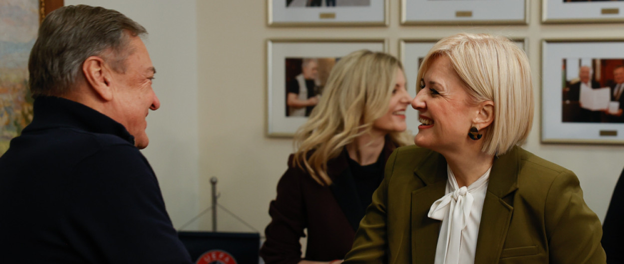 Sprejem županje Reke Ive Rinčić, foto: Nik Rvan 