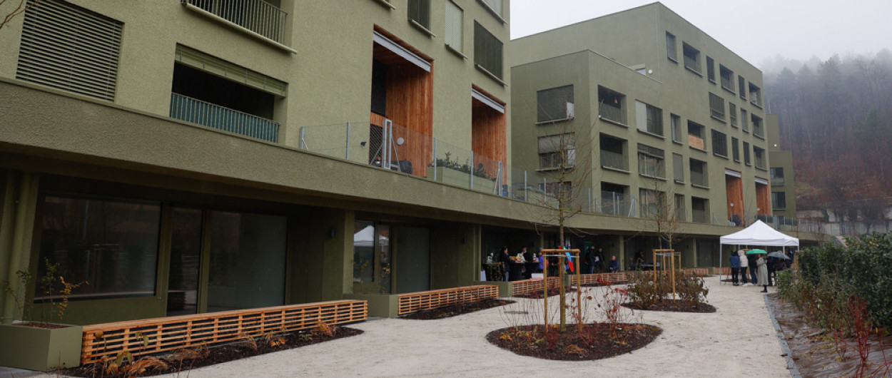 Otvoritev oskrbovanih stanovanj v soseski Crnuski bajer, foto: Nik Rovan