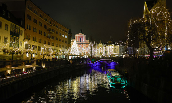 Praznična osvetlitev 2025, foto: N. Rovan