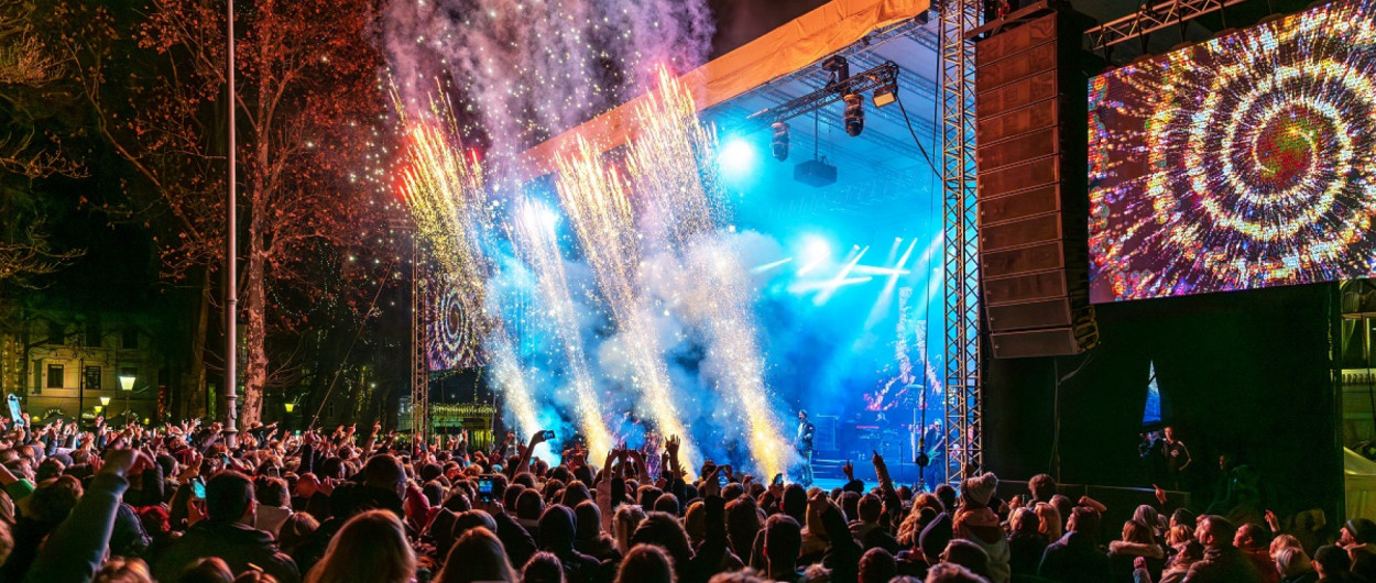 Koncert na Kongresnem trgu, foto: Andrej Tarfila, Turizem Ljubljana