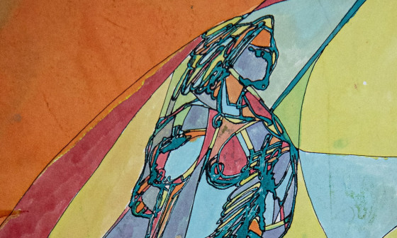 Razstava Barvni krokiji aktov – inventura akademskega kiparja Ljubomirja Zidarja