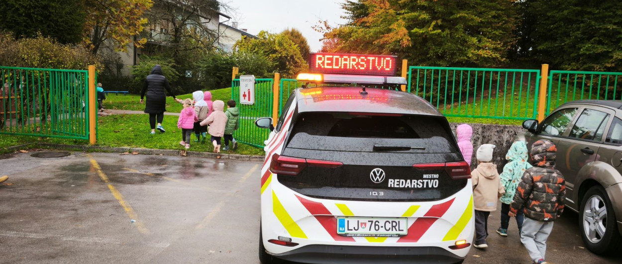 redarji v vrtcu Rožnik 