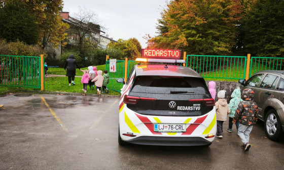 redarji v vrtcu Rožnik 
