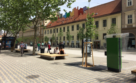 Prenovljen osrednji del Slovenske ceste, foto: N. Ramovs Zebovec