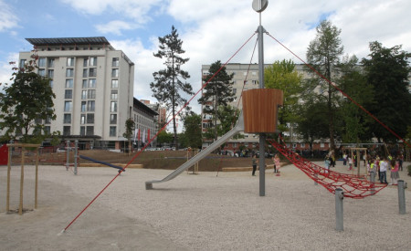 Prenovljeno igrišče v letu 2015, foto: Nik Rovan