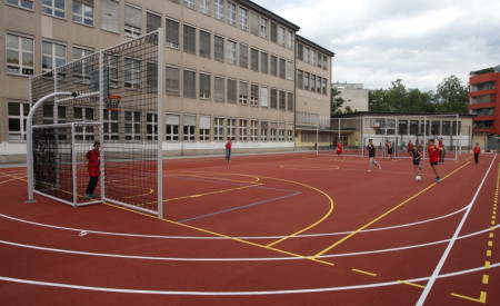 Prenovljeno igrišče v letu 2015, foto: Nik Rovan