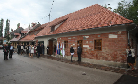 Prenovljeno Plečnikovo hišo smo odprli 23. septembra 2015, foto: N.Rovan