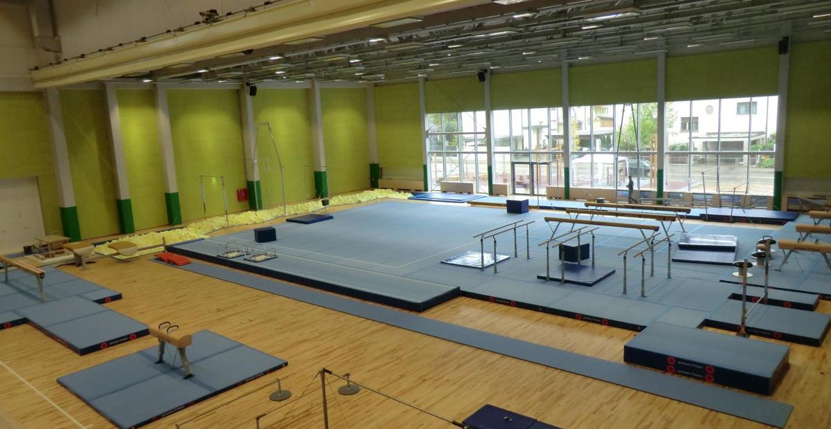 Dvorana novega Gimnastičnega centra, foto: Arhiv Šport Ljubljana