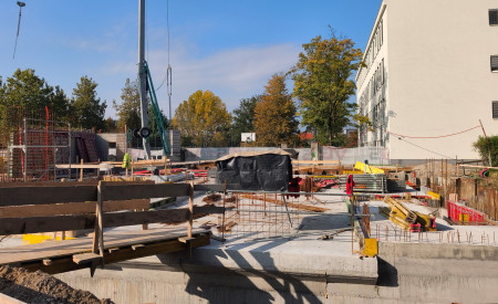 gradbišče vrtca