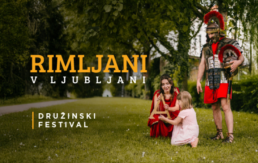 Rimljani v Ljubljani 2025. Foto: MGML