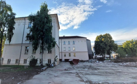rušitvena dela so končana